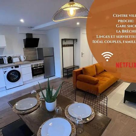 Le Jardin Niortais - Hyper Centre- Proche Gare - Paisible - Grand Jardin Prive, Wifi Hd -Netflix Apartment Exterior foto