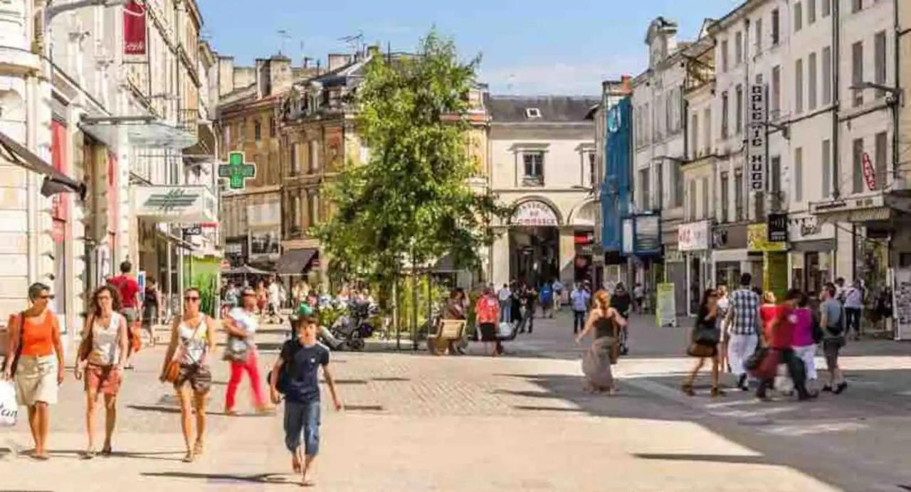 Le Jardin Niortais - Hyper Centre- Proche Gare - Paisible - Grand Jardin Prive, Wifi Hd -Netflix Apartment Exterior foto